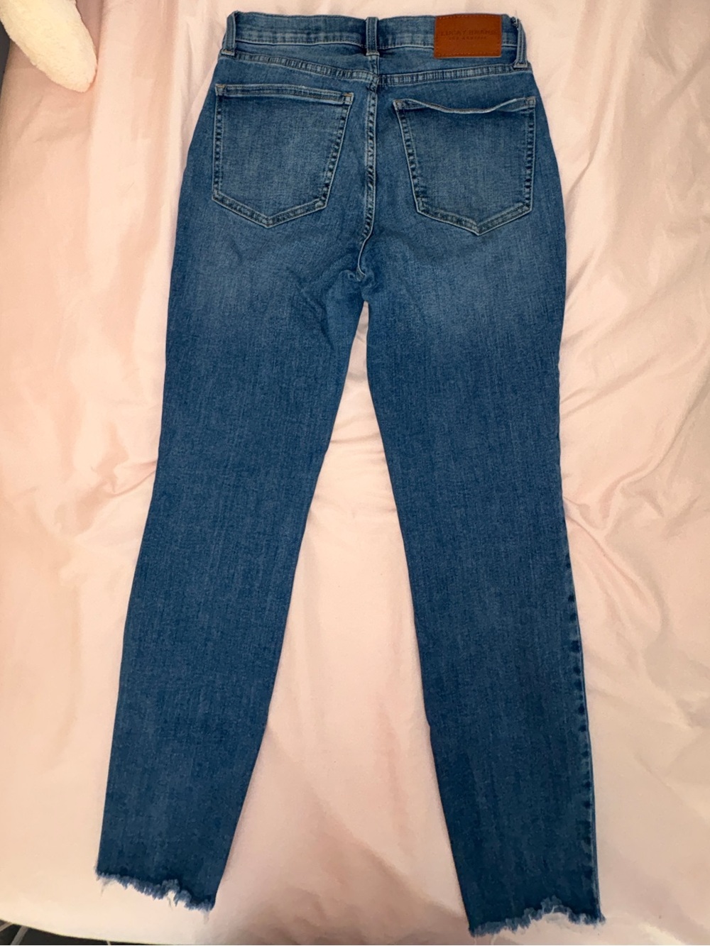 Lucky Brand Women’s Blue Denim High Rise Skinny Ankle Jeans - Picture 2 of 4